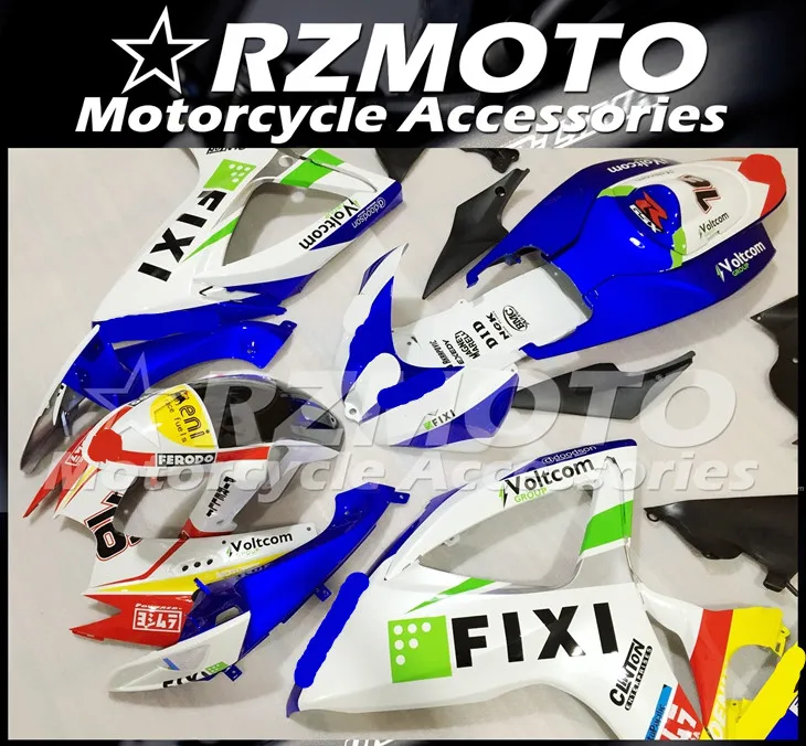 Новинка из АБС-пластика для мотоцикла обтекатель комплект для SUZUKI GSXR600 750 K6 2006-2007 год кузов литья под давлением Магазин № 1152