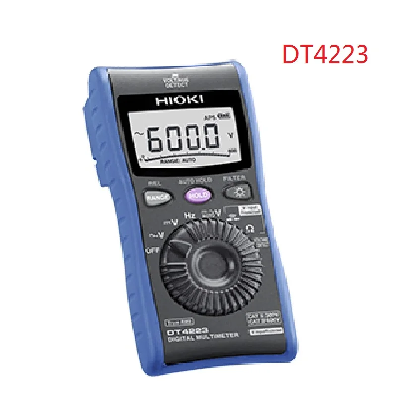 

HIOKI DT4223 Compact Multimeter Digital Display Pocket-sized Multimeter Electroscope Function