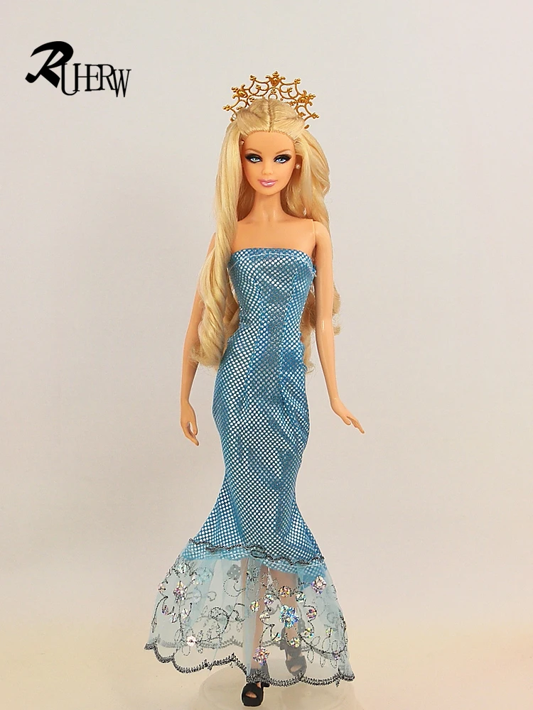1 Pcs Doll Dress Fashion Clothes For Barbie Doll Dress Baby Girl Birthday Present For Kids
