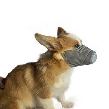 

ThinBest PM2.5 Dog Mask Pet Muzzle For Dogs Puppy Dog Muzzles Perro Breathable Museliere Chien Masks For Dog Muzzle Mask