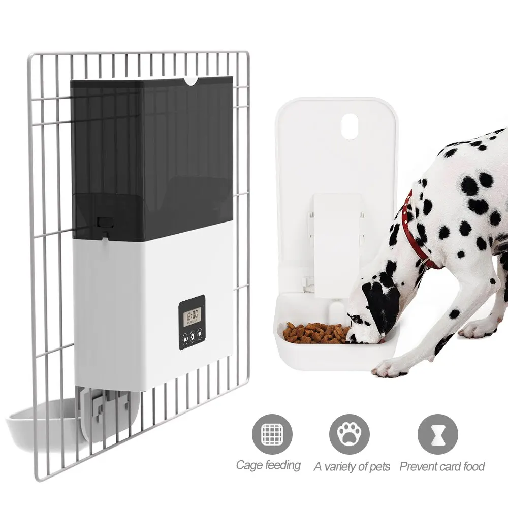 

Pets Feeder Pet Dog Automatics Feeder Hanging Pet Cage Timing Quantitative Automatic Feeder Automatic