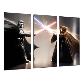 

Star Wars, Darth Vader, printout photographic over wood, modern decorative painting, 26292