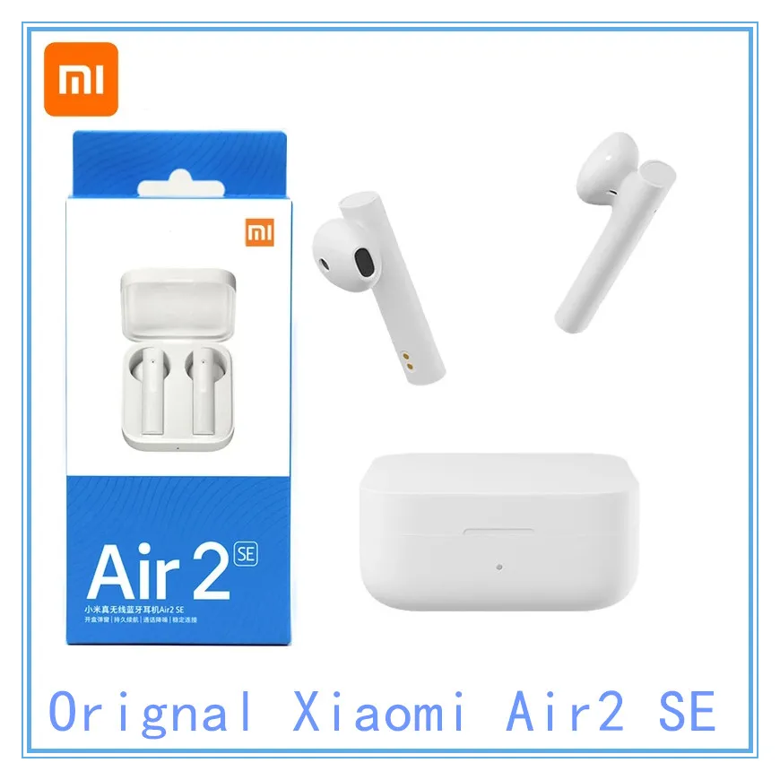 2020 Original Xiaomi Air2 SE TWS Bluetooth 5.0 Wireless Earphones Earbuds AirDots 2SE Mi True Redmi Airdots S 2 Ai 2 SE Eeaphone