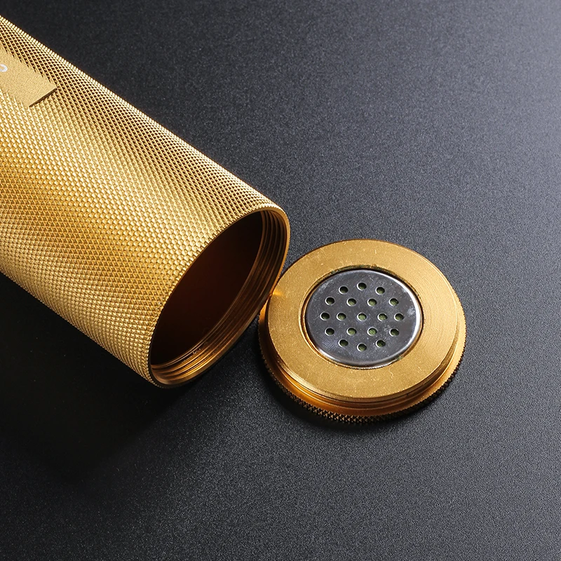 Гаджеты COHIBA Дорожный Чехол для сигар хьюмидор трубка из алюминиевого сплава 3 5