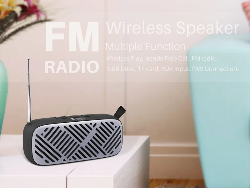 Nr908fm Bluetooth динамик радио мини беспроводной открытый портативный небольшой аудио сабвуфер беспроводной Bluetooth динамик