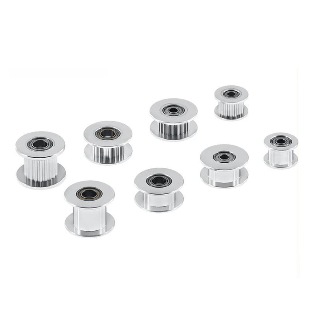 Gear Teeth Width 6/10mm Alloy Wheel Bore 3/5mm Chenweiwei LCuiling-Timing Pulley GT2 Idler Aluminium Timing Pulley 16/20 Tooth Width : 16T W6 B3 Without T 