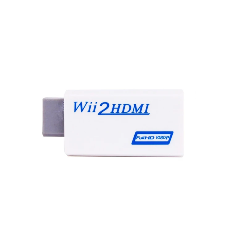 Для wii в HDMI конвертер адаптер Full HD 1080P для wii в HDMI wii 2HDMI конвертер 3,5 мм аудио AUX для ПК HDTV монитор дисплей