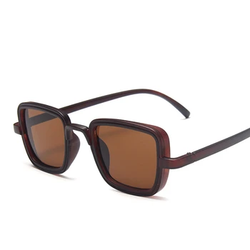 

2020 New Retro Women Men UV400 Sunglasses Summer Beachwear Rectangle Transparent Frame Ocean Sea Lens Sun Glasses Unisex