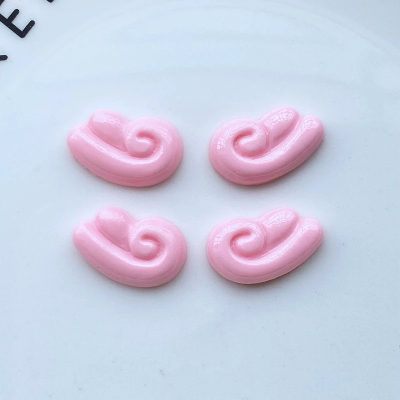 20Pcs Kawaii Resin Mixed Mini Wings Series Flat Back Cabochon Crafts Clothing DIY Scrapbooking Accessories L99