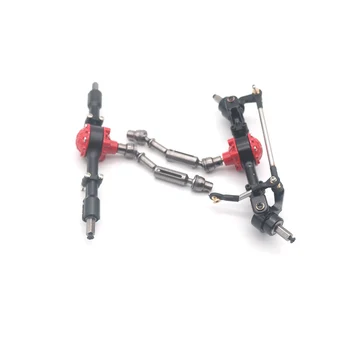 

Upgrade Full Metal Front/Rear Bridge Axle Assembled Set for WPL C14 C24 B14 B24 RC Truck RC Car Parts