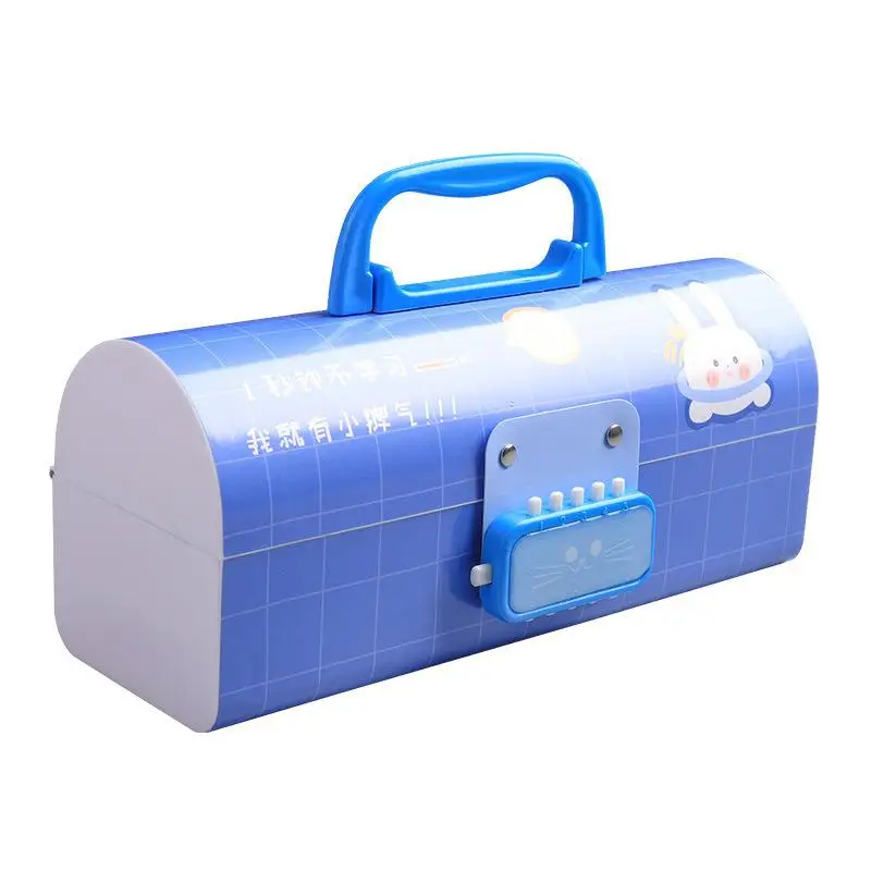 Portable Creative Pencil Case Multifunction With Password Lock