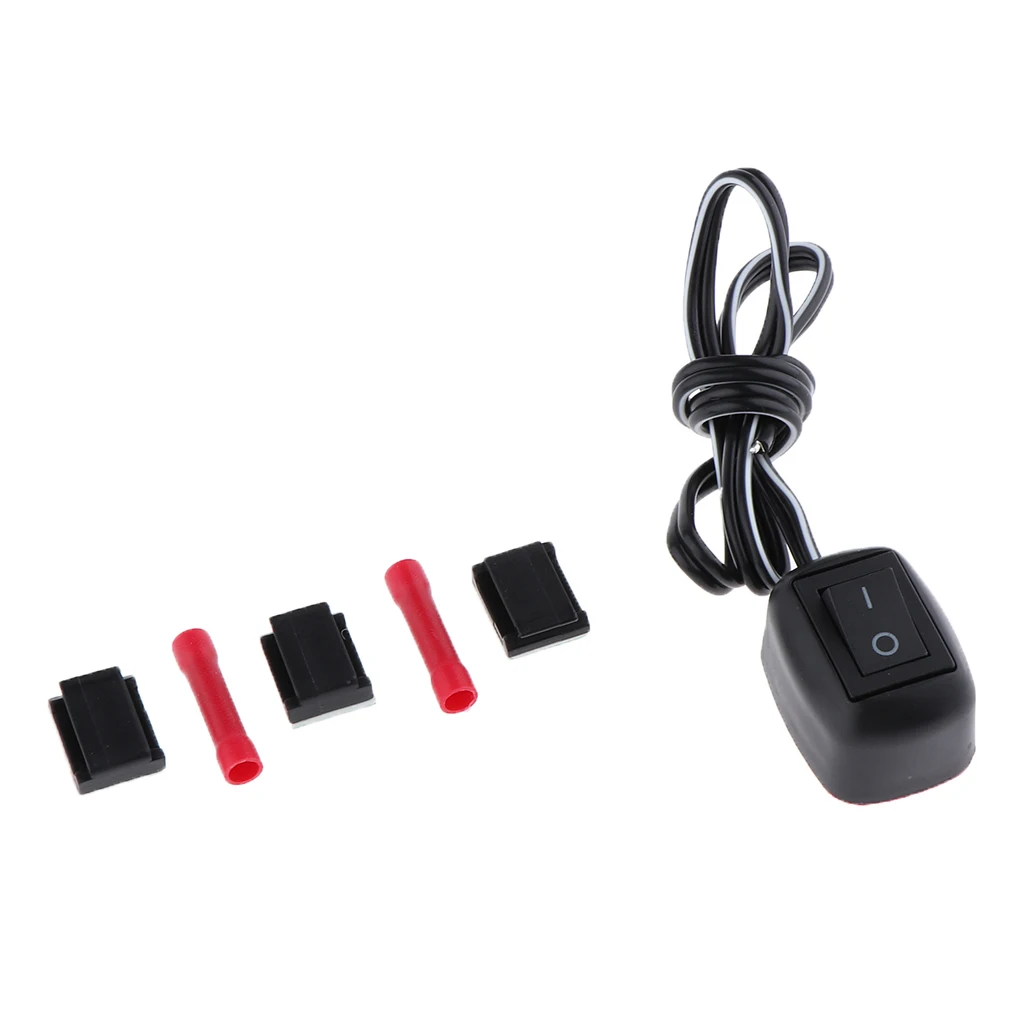 12V 24V Car Boat Marine Rocker ON/OFF Toggle Switch with 50cm Wire