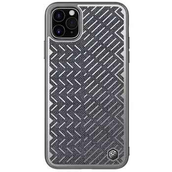 

Original NILLKIN Mobile Phone Herringbone Case For iPhone 11 Pro Max Case Apple Reflective Shine TPU iPhone 11 Cover Back Shell