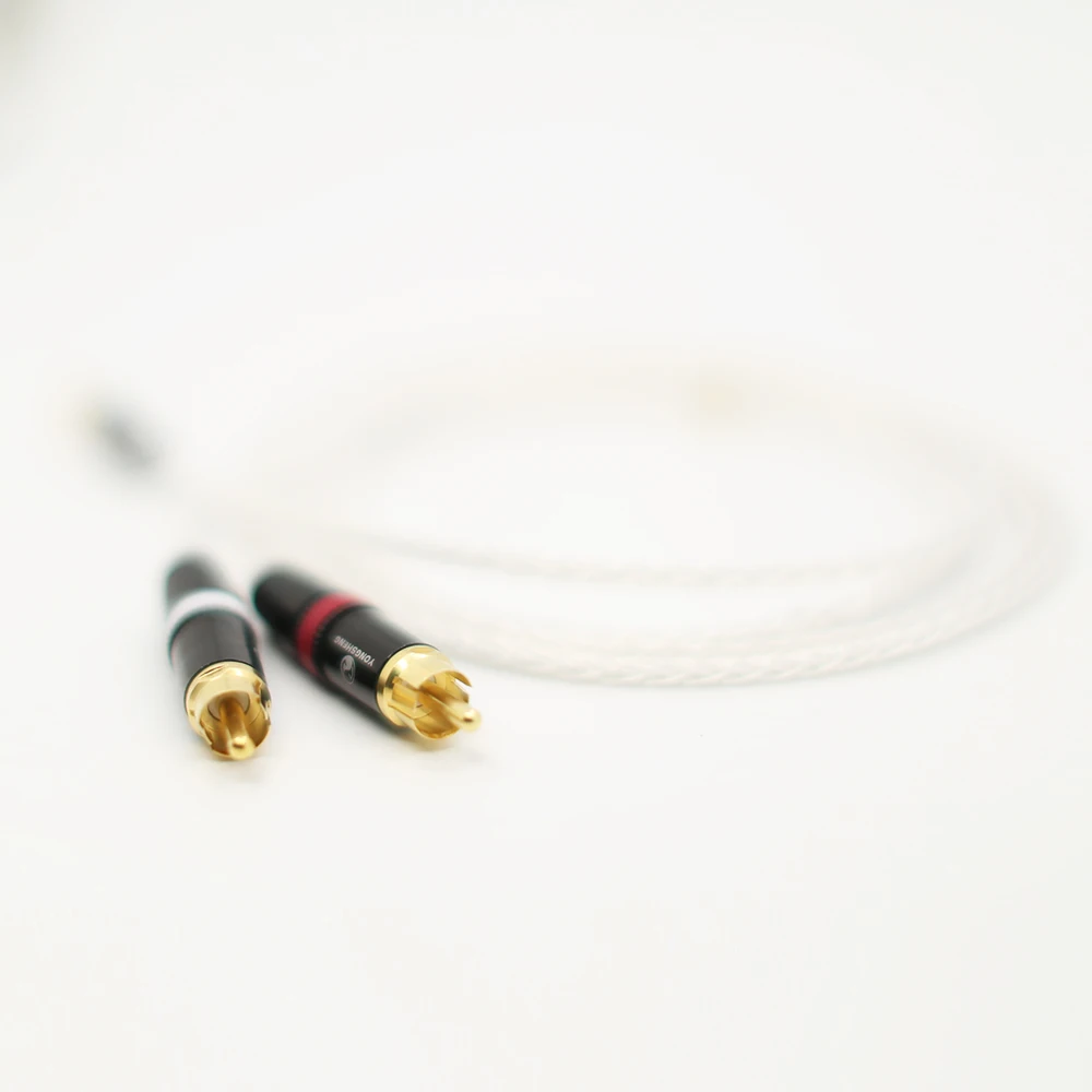 HIFI 4 4mm to 2 RCA Audio Cable WM1A 1Z PHA 1A 2A Z1R 4 4mm Upgrade Cable