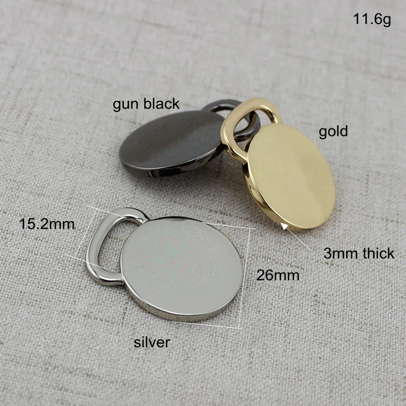10-50pcs customize 3 colors Leather Bag 
