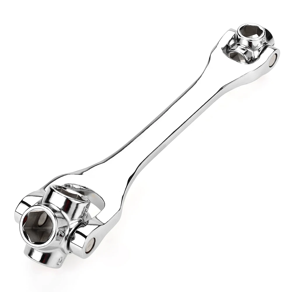 

KKmoon 8-in-1 Universal Wrench Multifunction Socket Wrench Handy Adjustable Wrench Excellent Quality Spanner