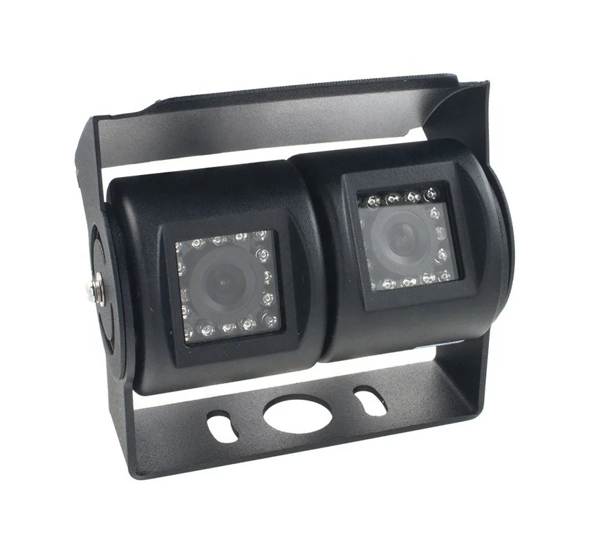JIEPIE 9 дюймов заднего вида Quad 4 сплит-экран монитор+ двойной ccd объектив обратная камера+ Боковая камера+ удлинитель