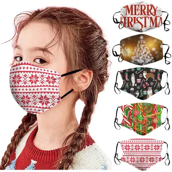 

1pc Children Mouth Mask For Dust Protection Anti-face Mask Washable Earloop Masks Unisex Unwashable Facial Maske Fast Delivery