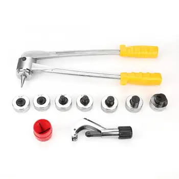

Hand Tool set Manual Pipe Flaring Expander Tool Hydraulic Copper Heads Tube Swaging Kit