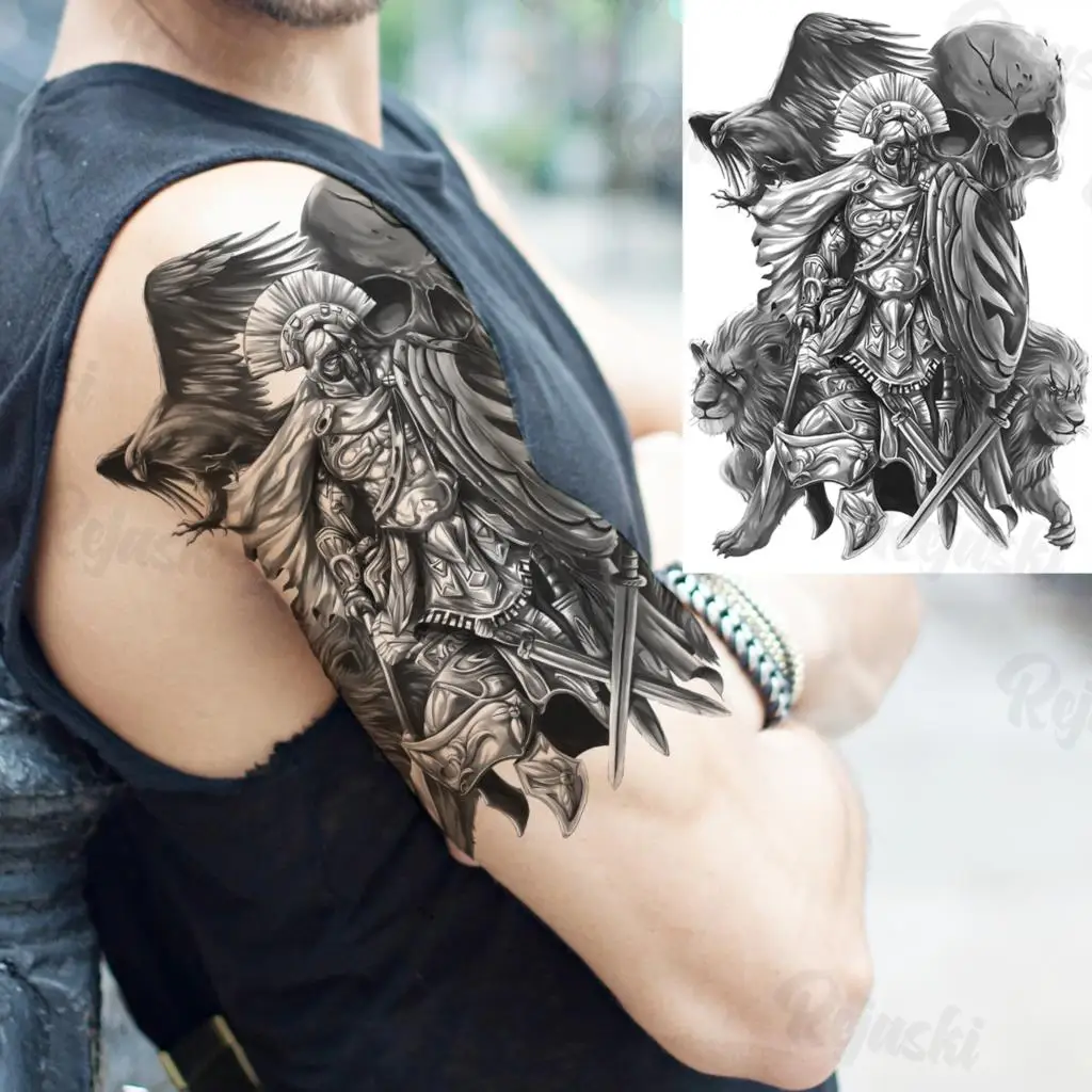 Tattoo uploaded by SPEAK IN COLOR by Kosa • Warrior by Mariusz Harasymów •  Tattoodo
