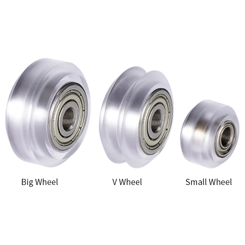 MEGA 10SETS POM Pulley Bore 5mm Wheel V slot Ball Bearing 625RS 625ZZ 3D Printer Parts CNC Transparent Polycarbonate Openbuilds