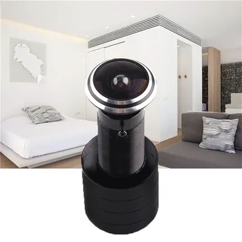 

HD 150 Degree Wide Angle Door Cat Eye Camera 1.7mm Fisheye Peephole Door Camera CCTV Video Surveillance Camera Security Vidicon
