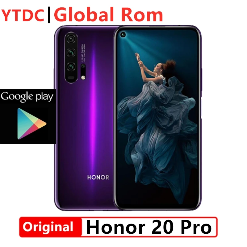 Смартфон Honor 20 Pro 8 + 128 ГБ Android 980 9 0 дюйма 6 26 МП|Смартфоны| |