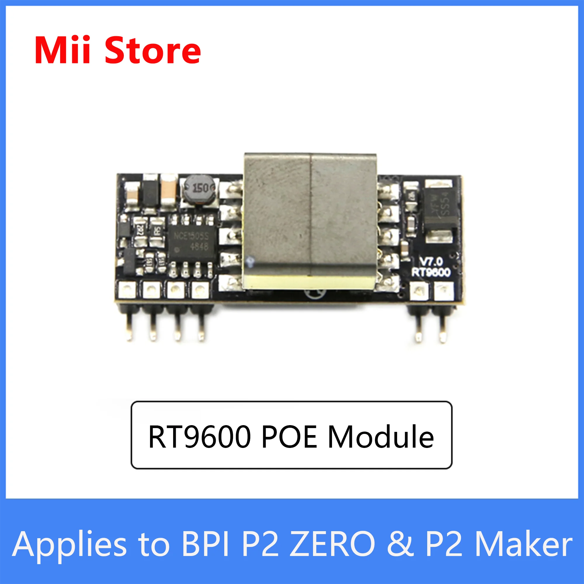 Banana Pi Rt9600 Poe Module, Applies To Bpi P2 Zero Board & P2 Maker - Demo  Board Accessories - AliExpress