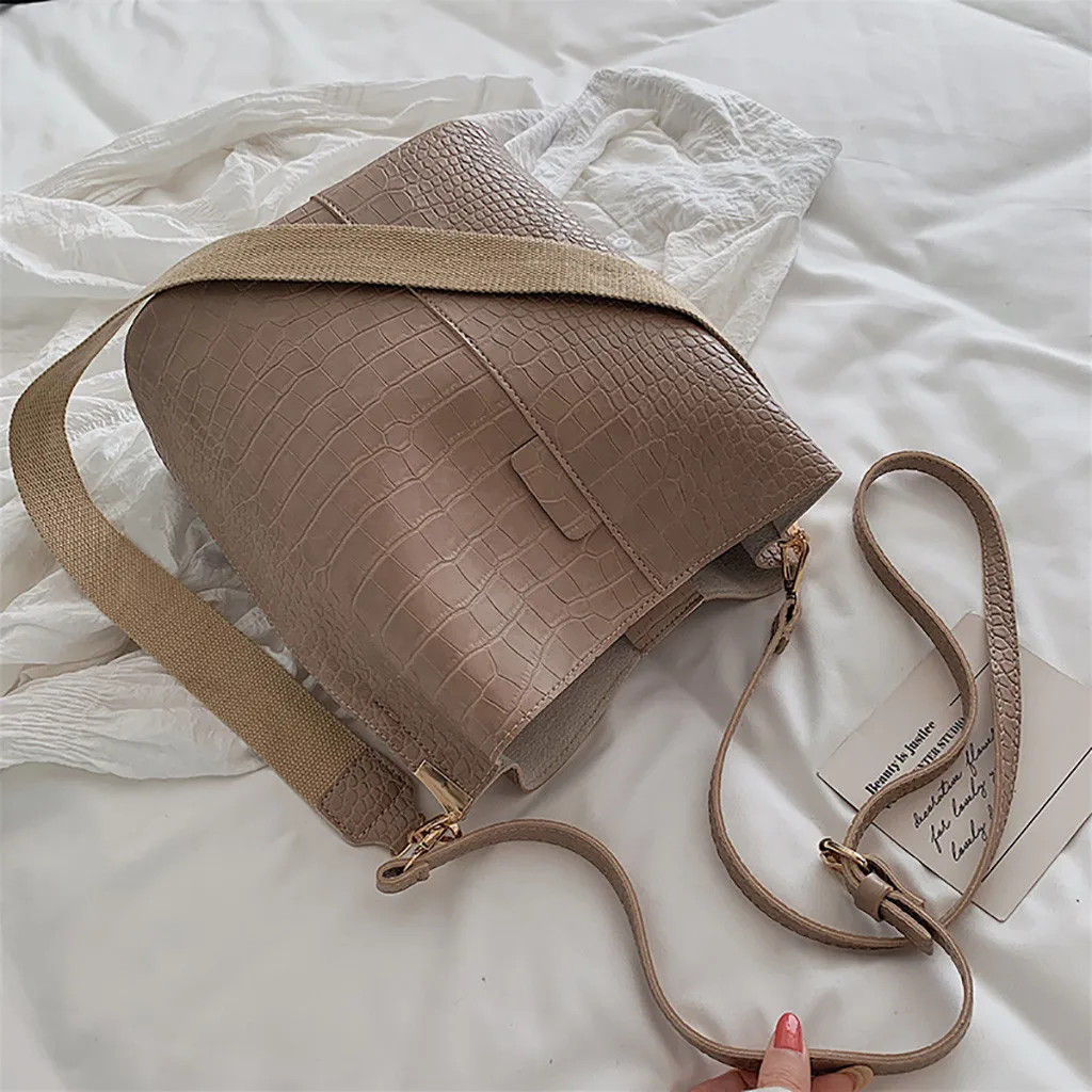 OCARDIAN handbag Fashion Stone Pattern Tote Bags For Women Handbags Women Bags Designer Hasp Shoulder Bag Handbags Sac O10