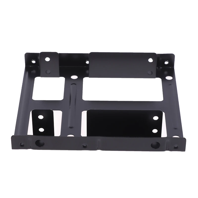 New 2.5 To 3.5 Hard Disk Bracket Drive Dual Desktop SSD Mounting Internal Adapter | Электроника