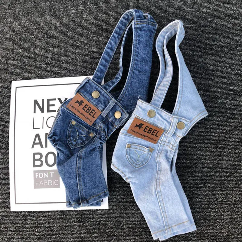 

Denim Dog Clothes Jeans Pet Dogs Clothing For Small Medium Dog Costume Chihuahua Clothes For Dogs Coat Jacket Puppy Pet Jumpsuit