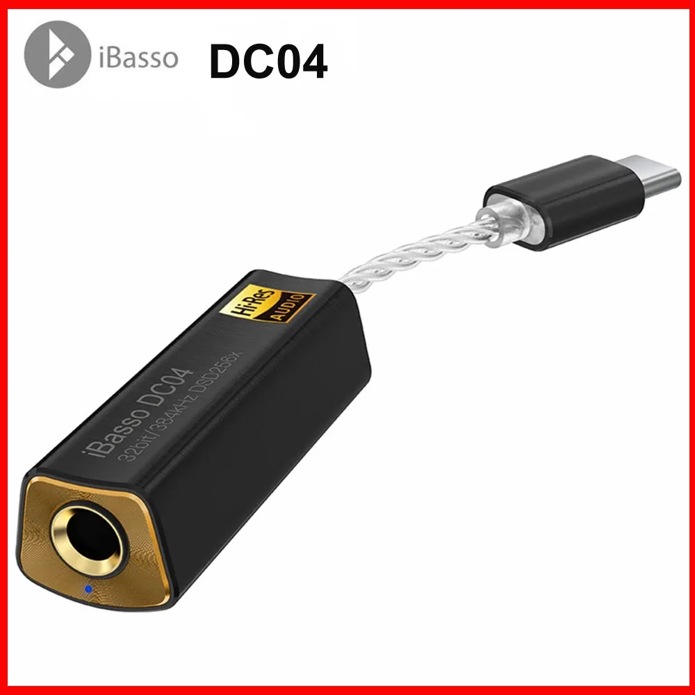 Декодирующий усилитель типа c до 4 мм iBasso DC04 для проводной гарнитуры Hi-Fi Мобильный
