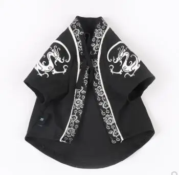 SUIT ONLY Индивидуальный дизайн, XS-3XL, китайский стиль, Династия Хань, собачий костюм, одежда для собак, одежда для домашних животных, футболка для собак, кошек, рубашки - Цвет: SUIT ONLY