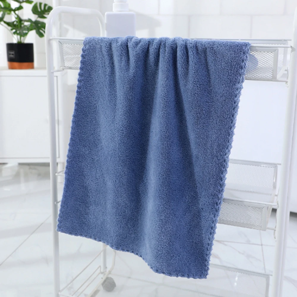 Microfiber Cotton Towel Plush Soft Super Absorbent Machine Quick-Drying Towel 