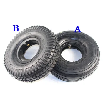 

260x85 Tire and Inner Tube 3.00-4 (10"x3", 260*85) for Knobby Scooter, ATV and Go Kart Tire and Tube Motor Tyre