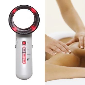 

Infrared Ultrasonic Facial Massager Multifunctional Sliming Skin Care System Massage Machine With UK AU EU US Plug A4