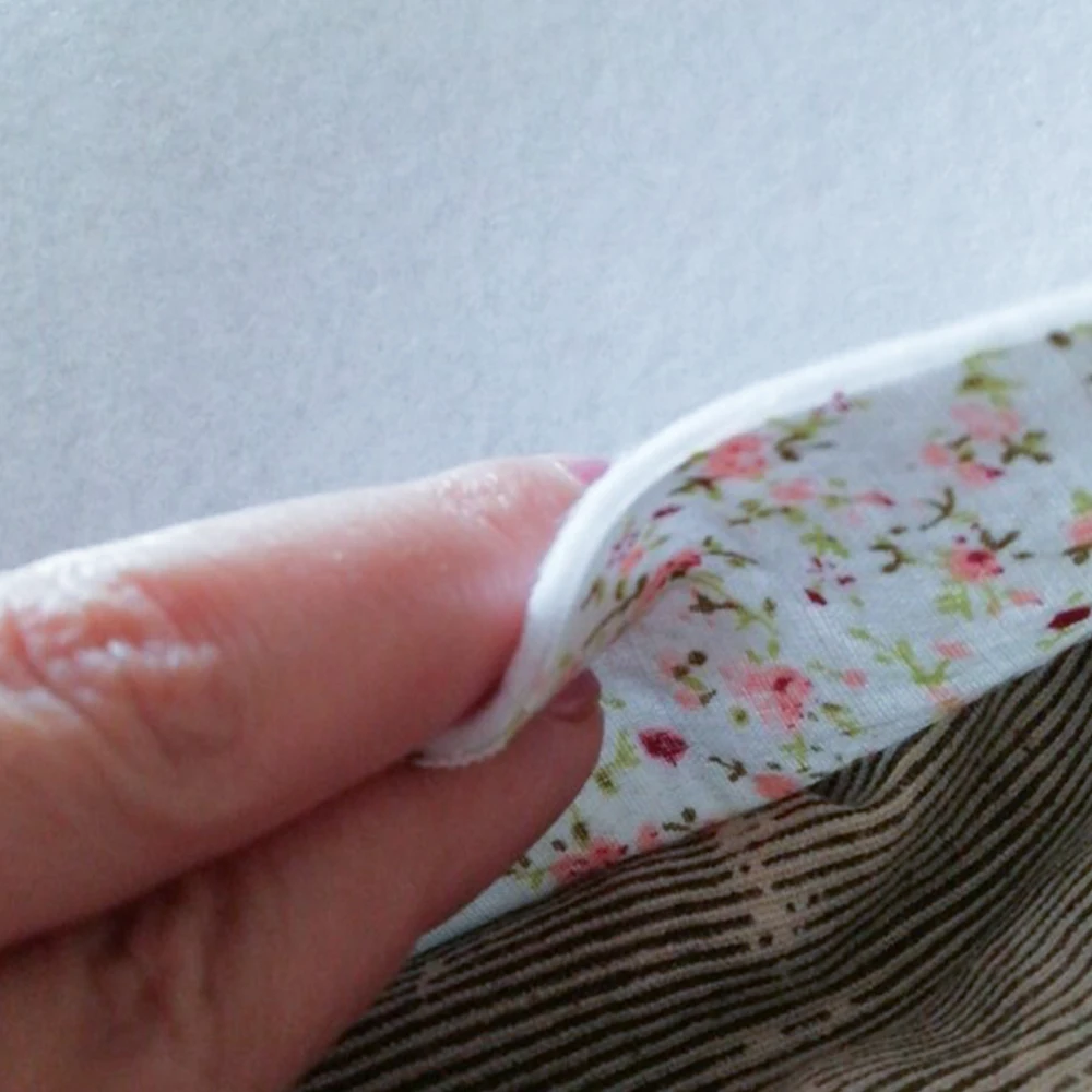 180/200/280/300/320/370/400gsm Single Side Adhesive Cotton Batting for Purse Craft DIY