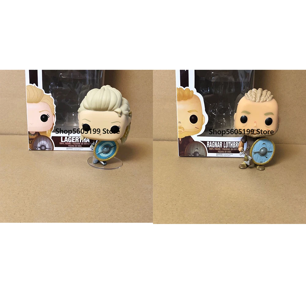 POP Vikings 178 # LAGERTHA 177 RAGNAR LOTHBROK модель с коробкой фигурка Коллекционная игрушка в