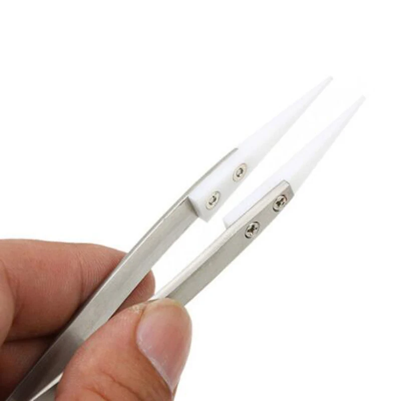 High Temperature Resistant Ceramic Tweezers Anticorrosion Heat Tool High Quality