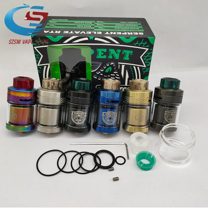 Электронная сигарета serpent rta SMM RTA атомайзер 3 5 мл 4 Ремонтопригодный бак заправка