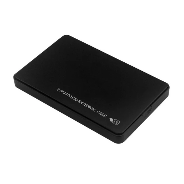 Boîtier de disque dur externe mobile USB 3.0 avec connecteur 2.5 (bleu)2TB