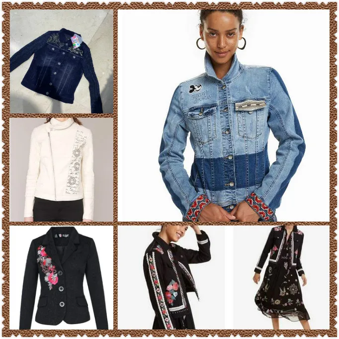

Deg Embroidered Denim Jacket, Spain, 2019