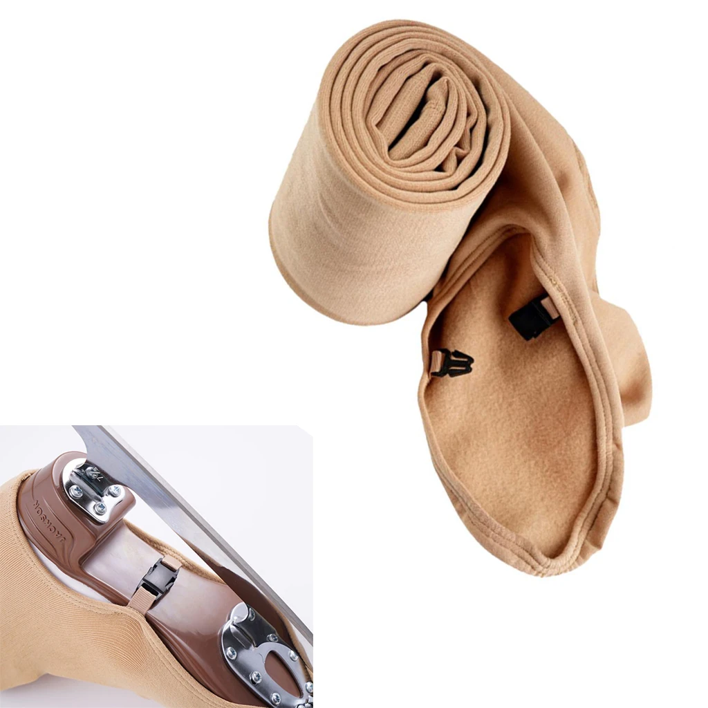 Over Boot Figure Skating Tights Thermal Warm Buckled Skate Compression Pants