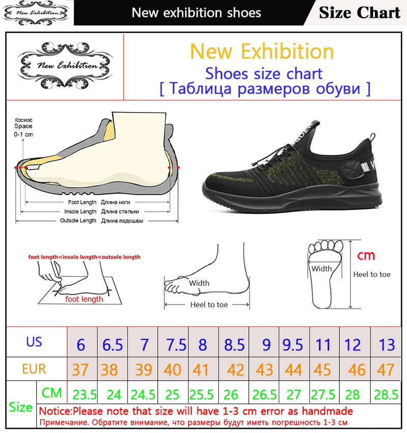 Новая выставка, Мужские дышащие сетчатые кроссовки, нестираемые, с стальным носком, с защитой от разбивания воздуха, Рабочая обувь для мужчин, уличные рабочие ботинки