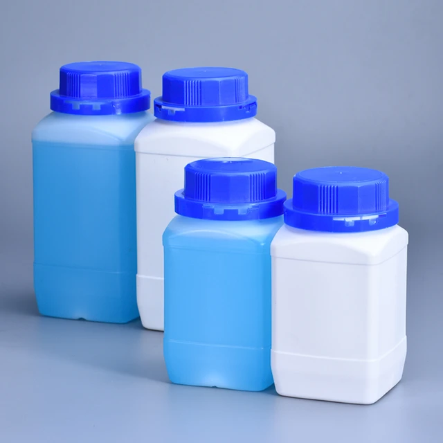 Bouteilles en plastique vides 250ml / 500ml / 1l Réactifs chimiques