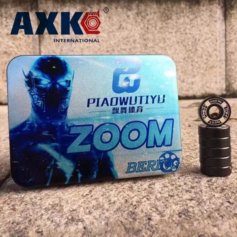 Axk 16pcs Zoom Bearing High Speed Skating Shoe Bearing Skateboard Hand Spinner Skate Roller 8*22*7mm 608 2rs 8x22x7mm 608zz 608