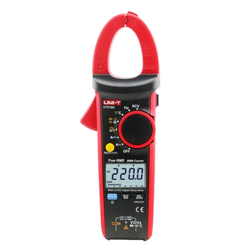 

600A Tool Frequency Temperature Measure Data Hold True Rms DC Voltage Clamp Multimeter LCD Backlight Non- Auto Range