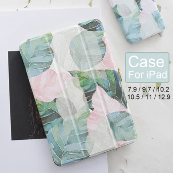 

Tablet Case for iPad 9.7 2018 2017 Air 1 2 3 Magnetic Tri fold Smart Sleep Cover for iPad mini 5 4 3 pro 10.5 12.9 Case