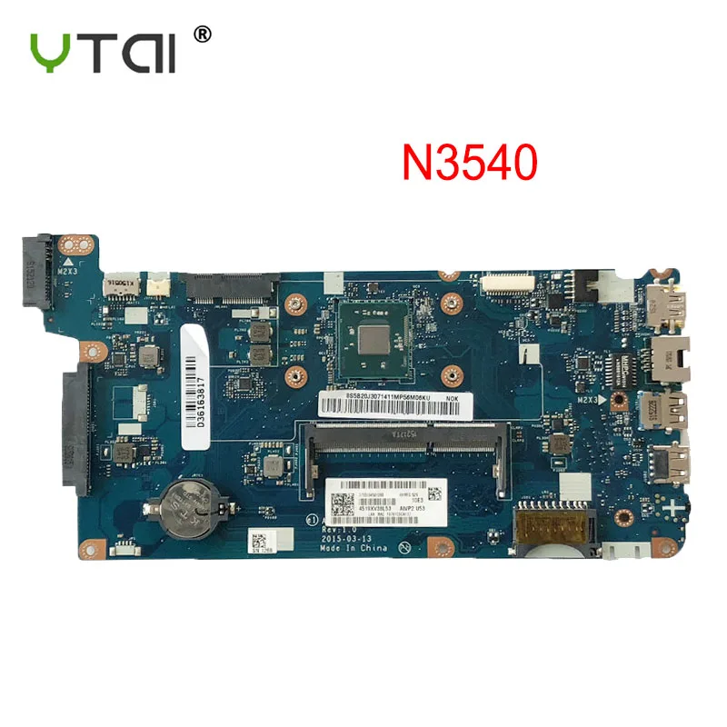 AIVP1/AIVP2 LA-C771P для lenovo B50-10 100-15IBY материнская плата для ноутбука n3540 cpu протестирована в целости и сохранности