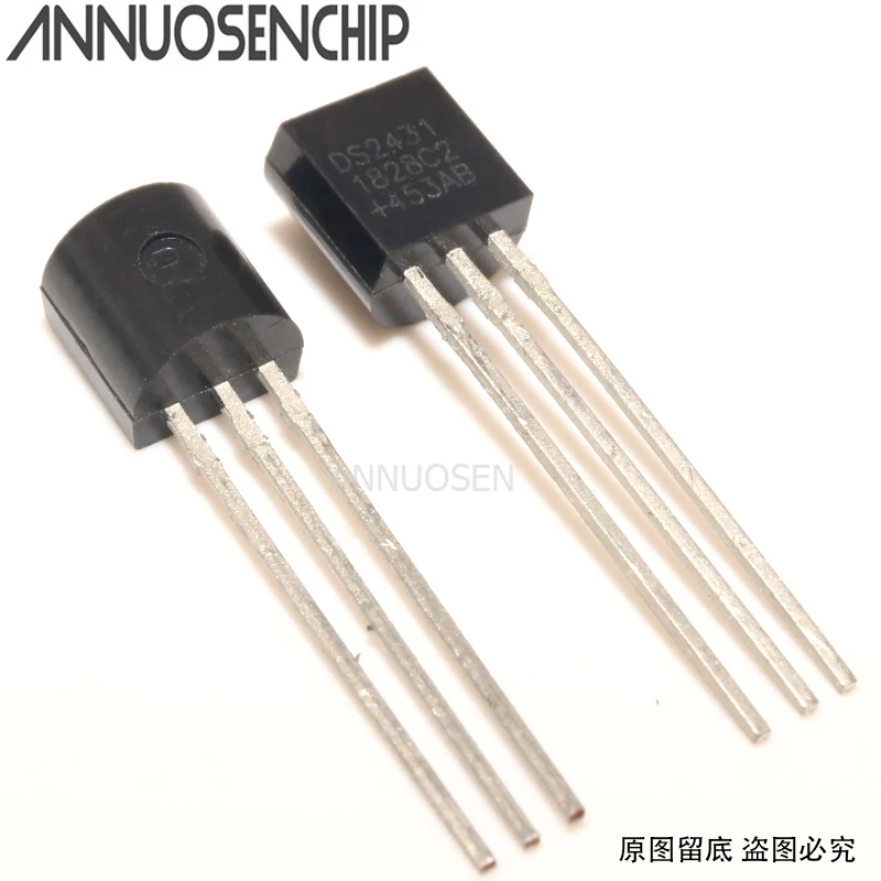 

10pcs DS2431+ DS2431 TO92 new and original